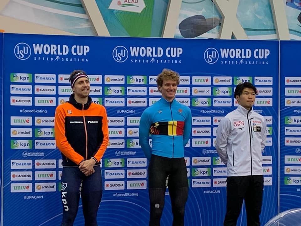 Belgisch record en gouden plak voor langebaanschaatsers in Kazachstan